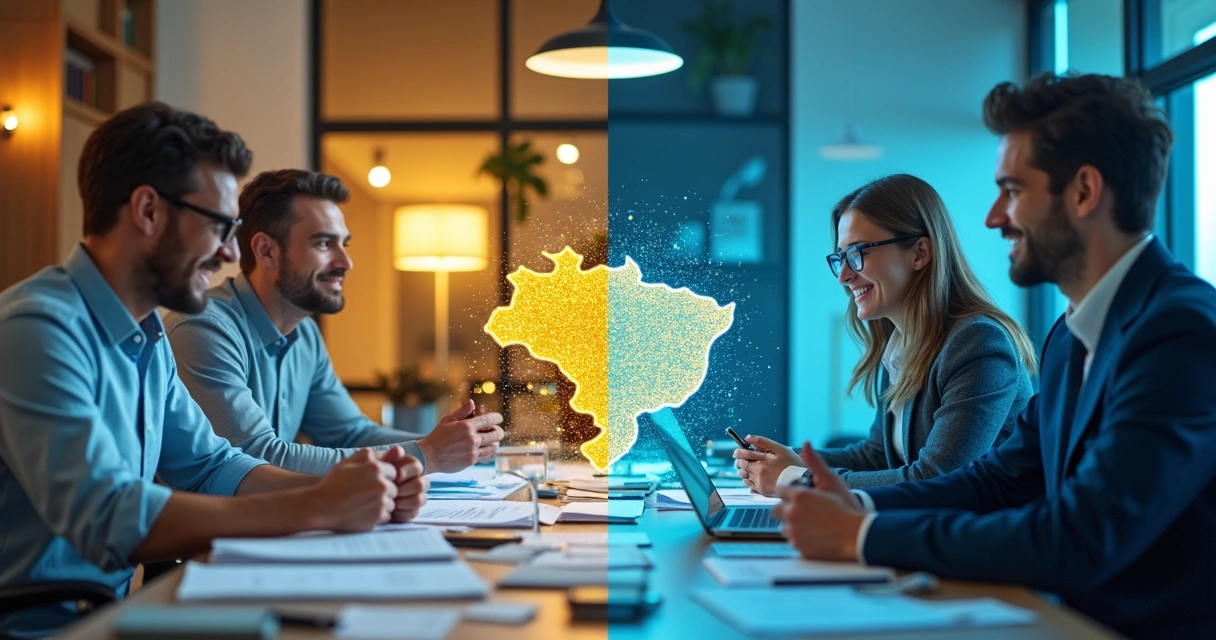 Mudança do ambiente fiscal tradicional para digital com IA 