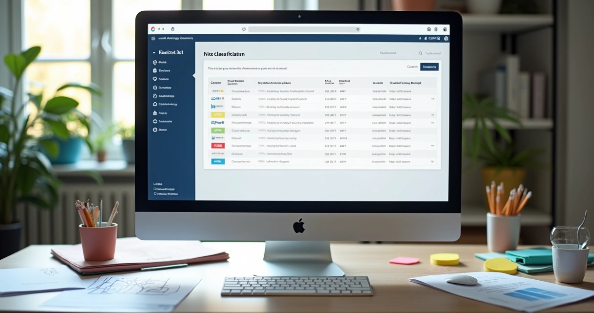 Escolha da classe de marca lavanderia INPI 