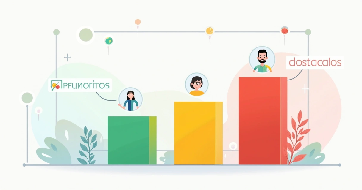 Gráfico destacando grupos de clientes como promotores, neutros e detratores em um relatório NPS. 
