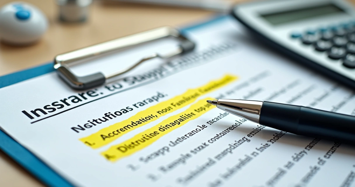 Trecho de contrato realçando cláusula de exclusão de seguro DIT 