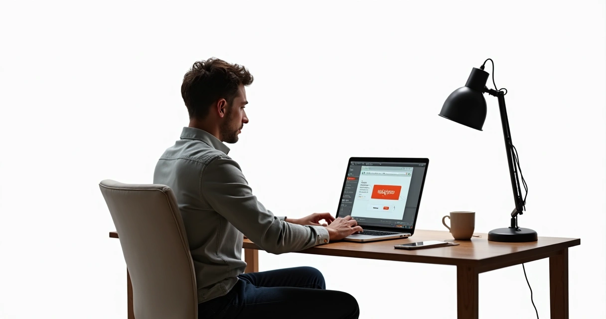 Cliente usando interface simples para aprovar material sem cadastro 