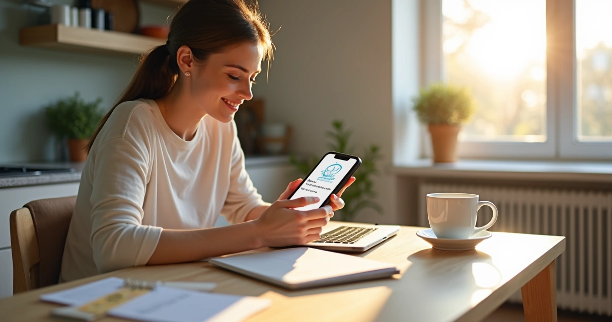 Cliente aprova pagamento recorrente no celular 