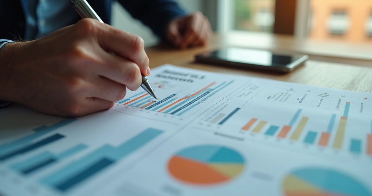 Empresário analisando proposta de BPO financeiro 