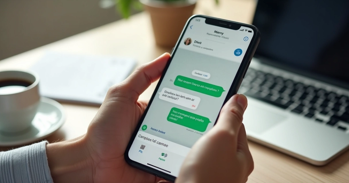 Cliente pagando cobrança por Pix no WhatsApp