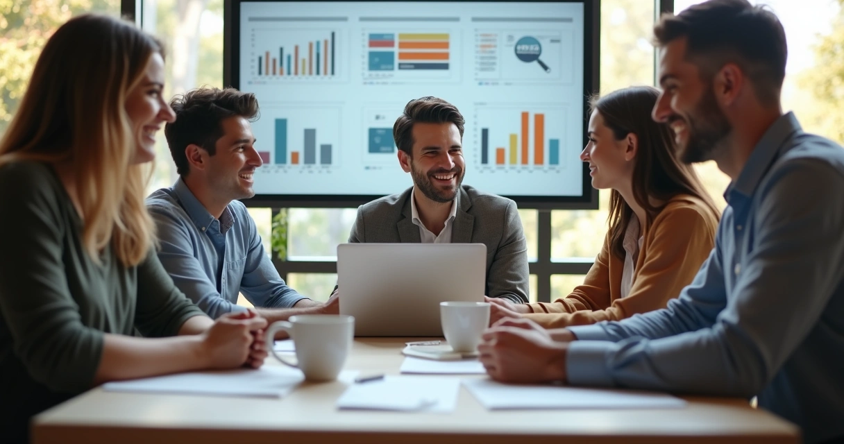 Reunião de boas-vindas entre agência e cliente 