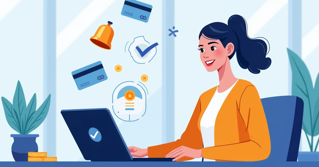 Cliente SaaS satisfeito após pagamento rápido no app 