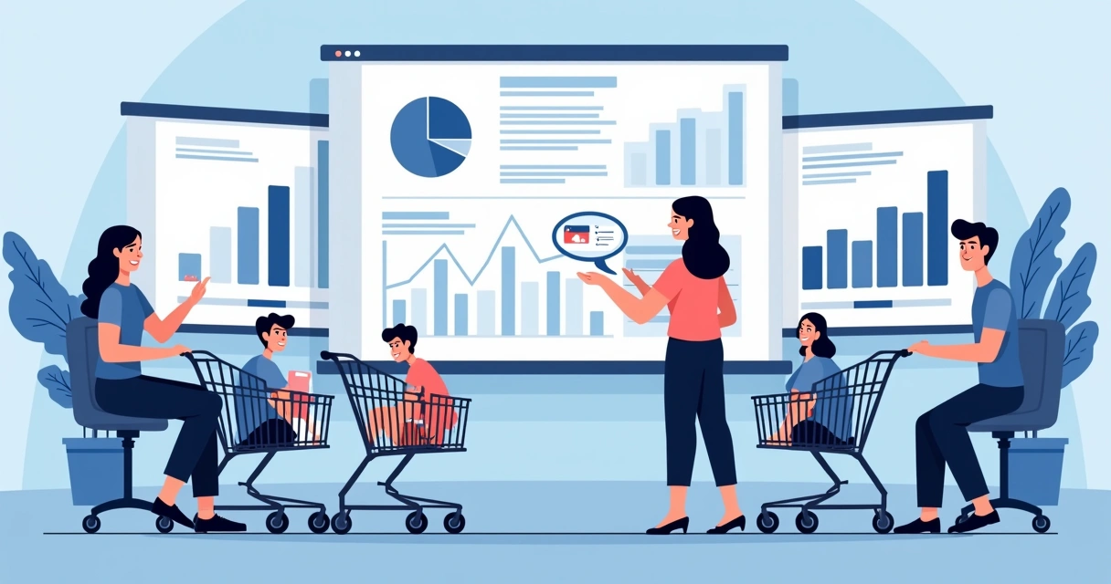 Clientes em uma loja virtual realizando assinatura 