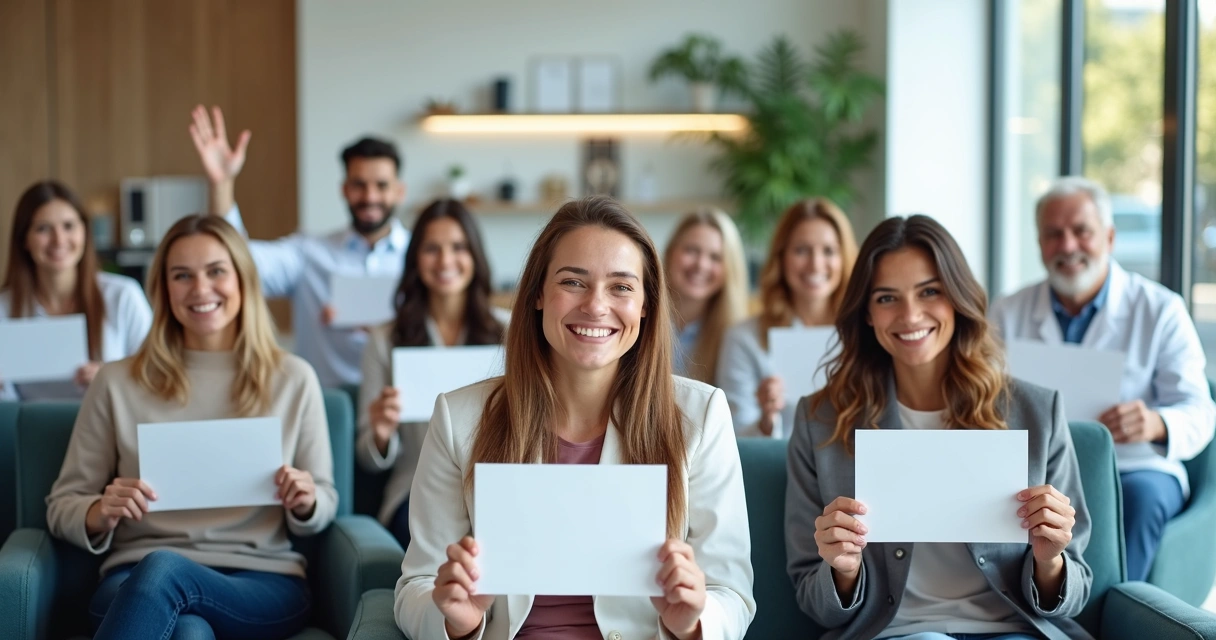 Paciente satisfeito com atendimento odontológico de excelência 