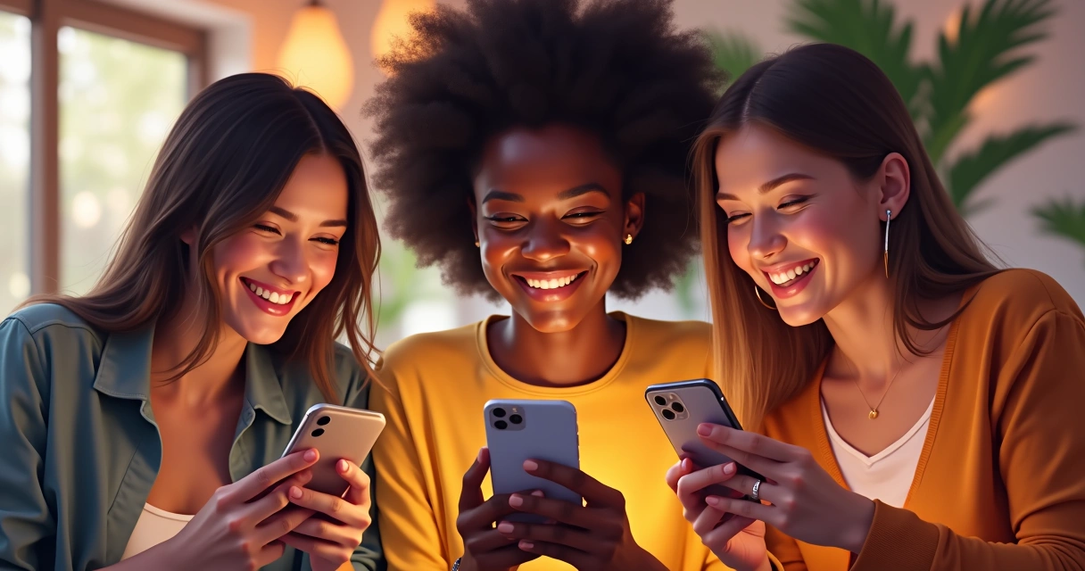 Clientes fiéis interagindo em posts e stories de uma marca 