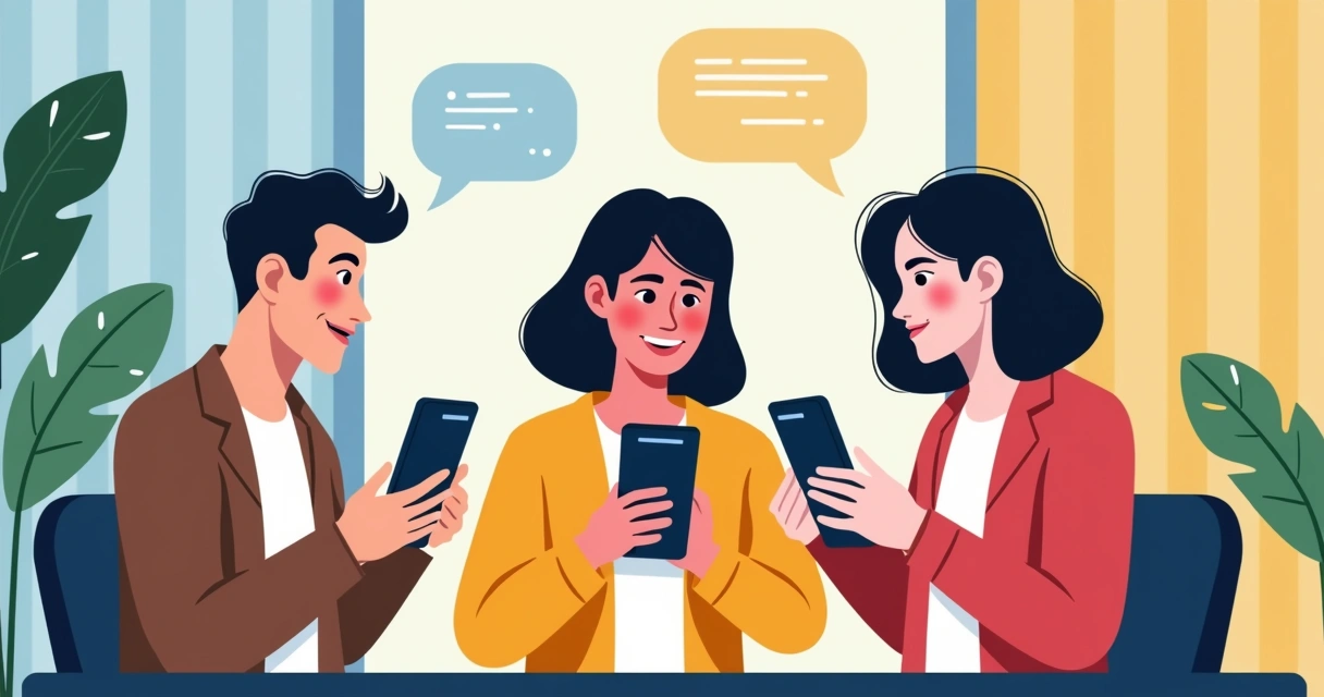 Clientes satisfeitos após atendimento com chatbot 