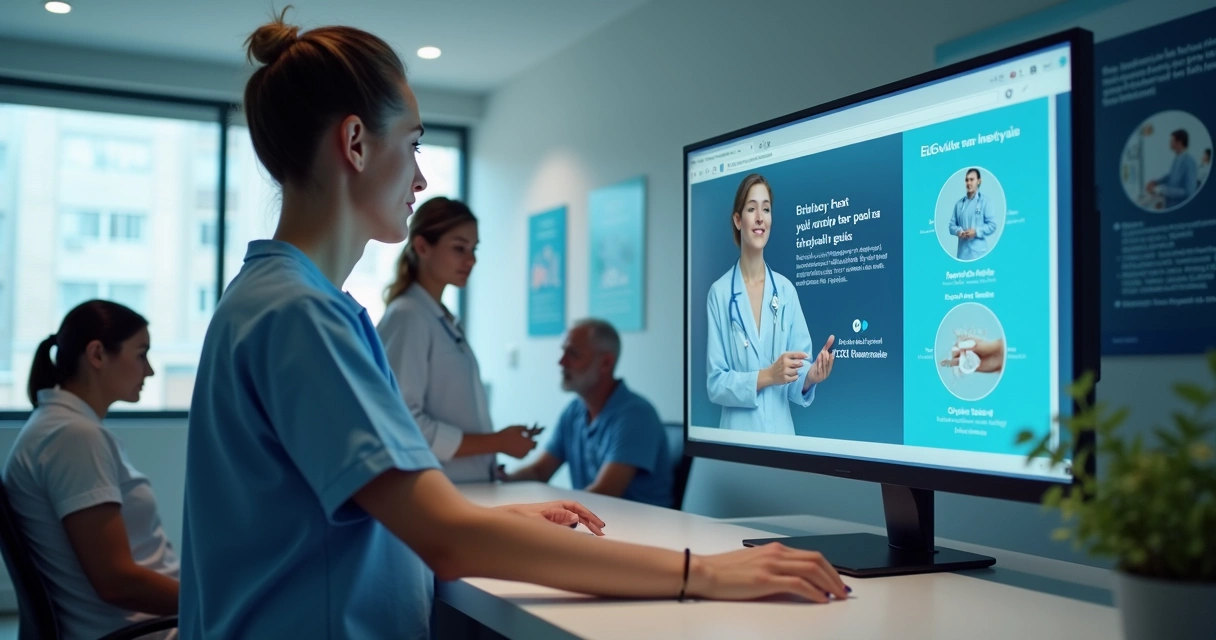 Clínica utilizando sistema digital de laudos cardiológicos 