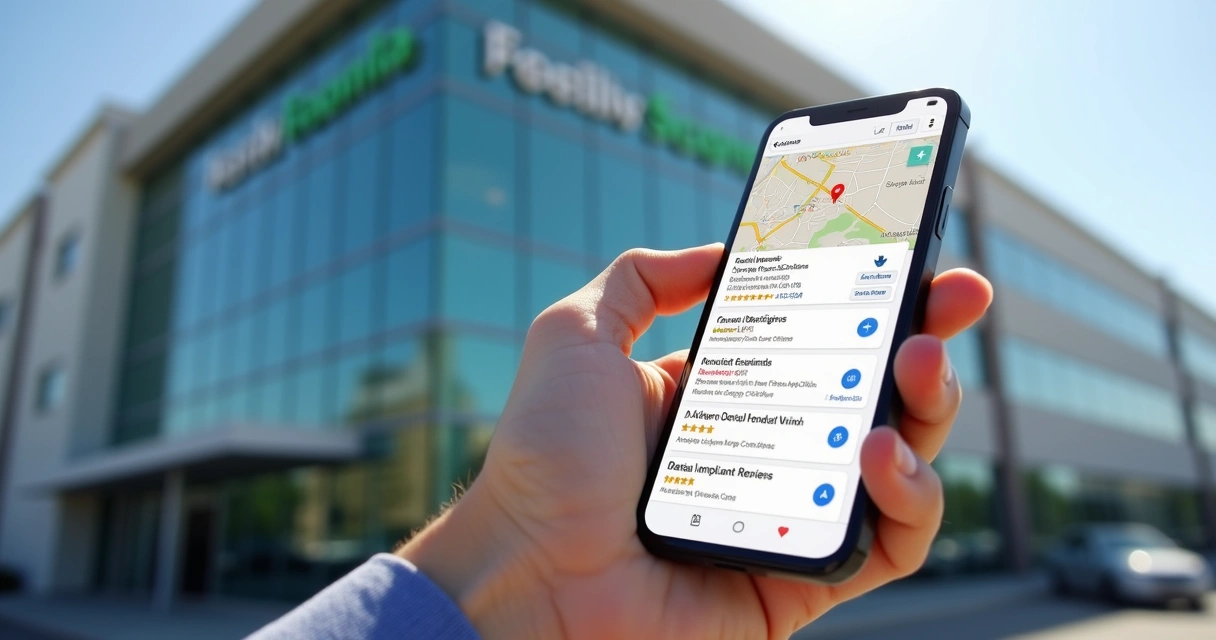Clínica odontológica aparece em destaque no Google Maps