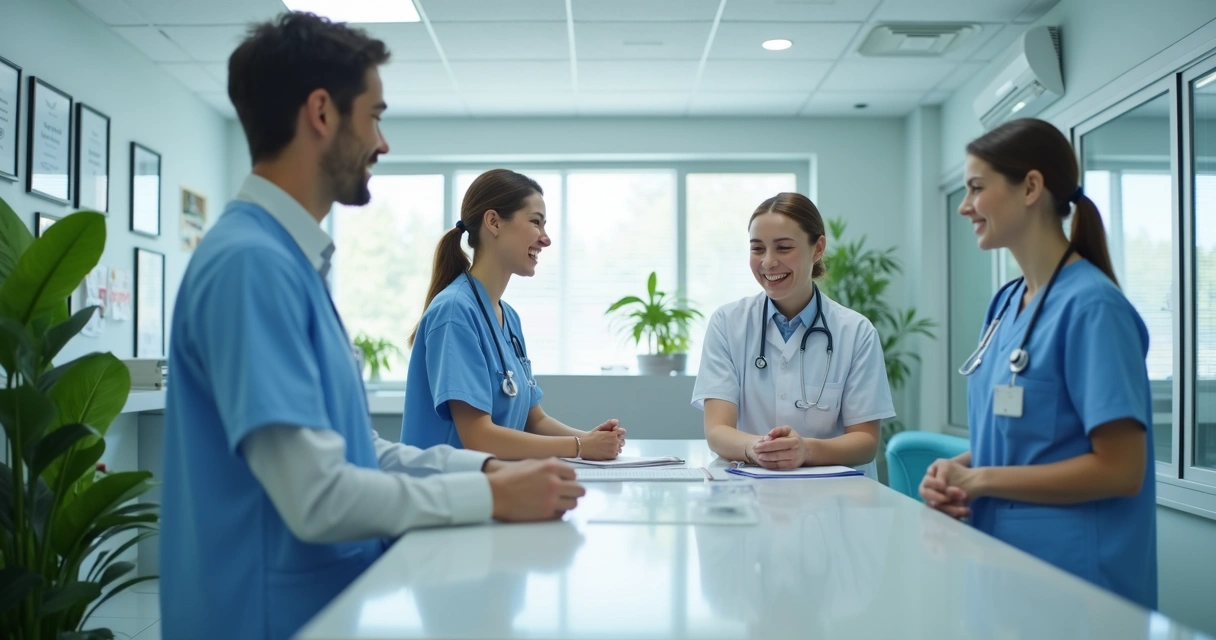 Clínica moderna após formalização no Simples Nacional 