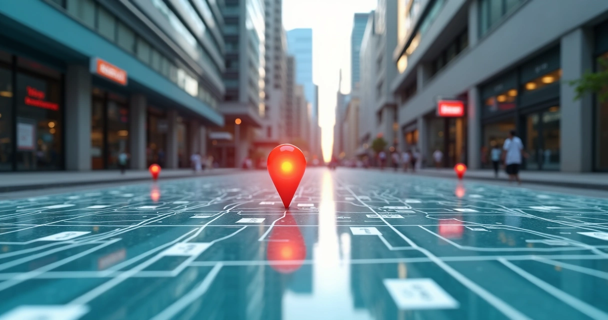 Clínica de saúde com destaque no Google Maps local 