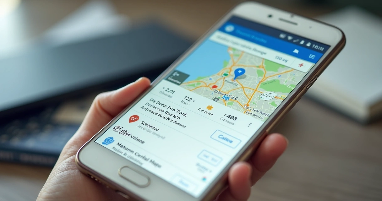 Perfil de clínica odontológica no mapa do Google