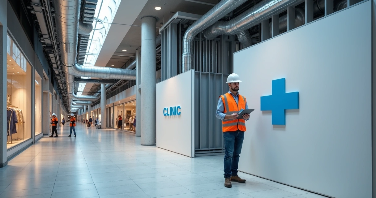  Construção de clínicas e consultórios em shopping: o que muda em relação a obras comerciais comuns