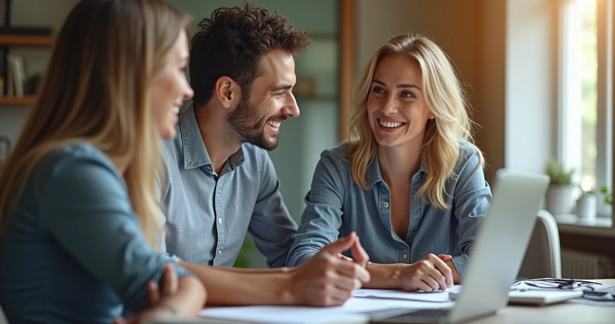 Profissional de vendas trocando aperto de mão com cliente satisfeito 