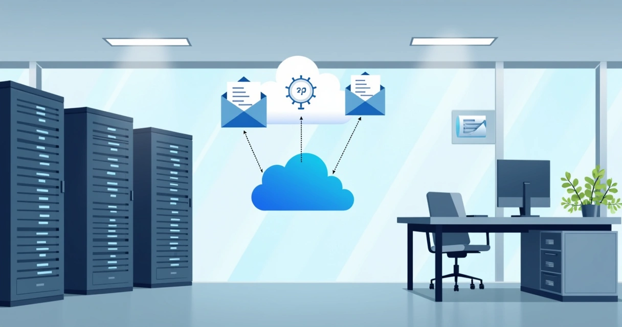 Cloud servers and digital file transfers for migration