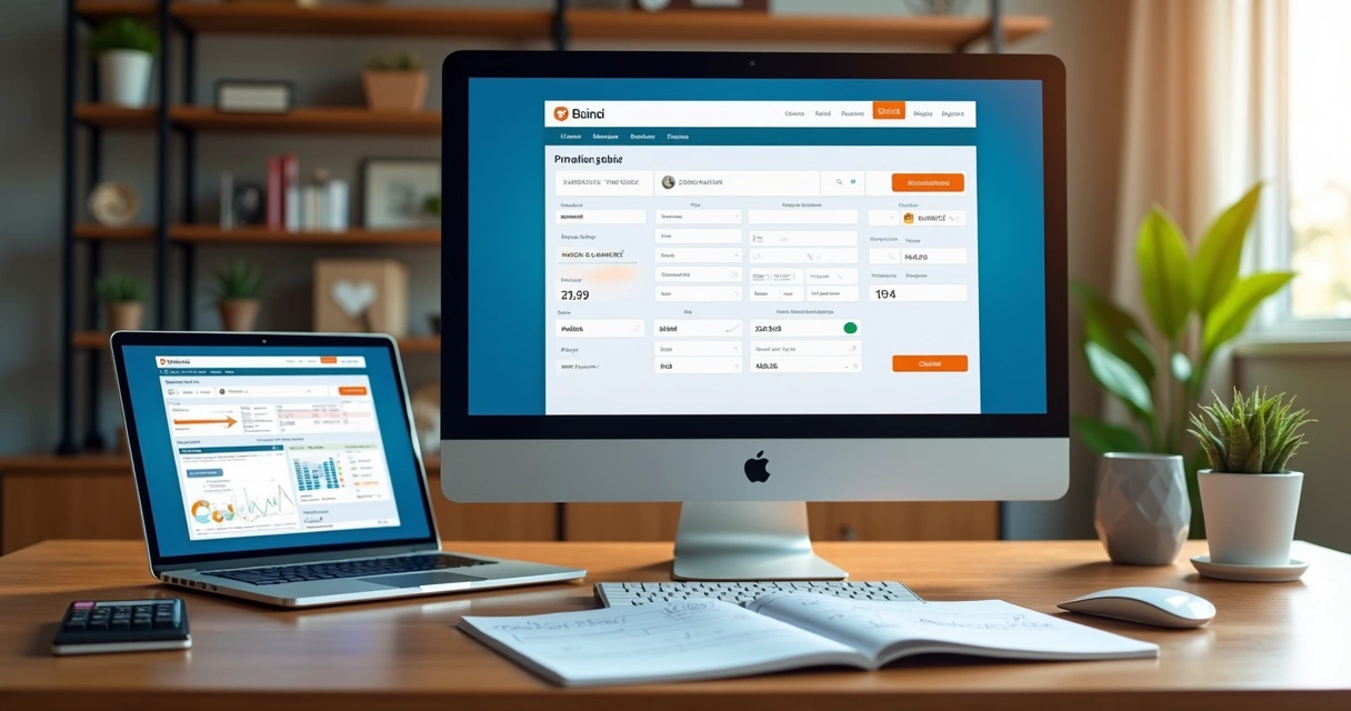 Tela de computador com código do Banco Itaú em comprovante de transferência 