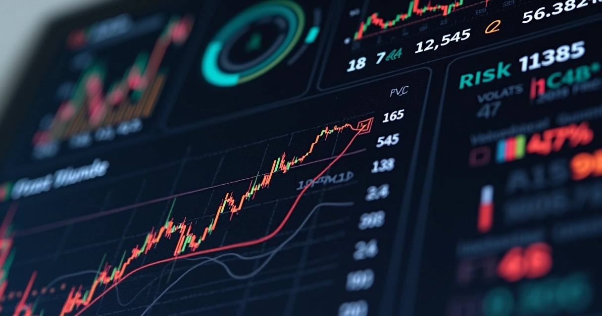 Risk dashboard showing AI strategy and coffee hedging outcomes 