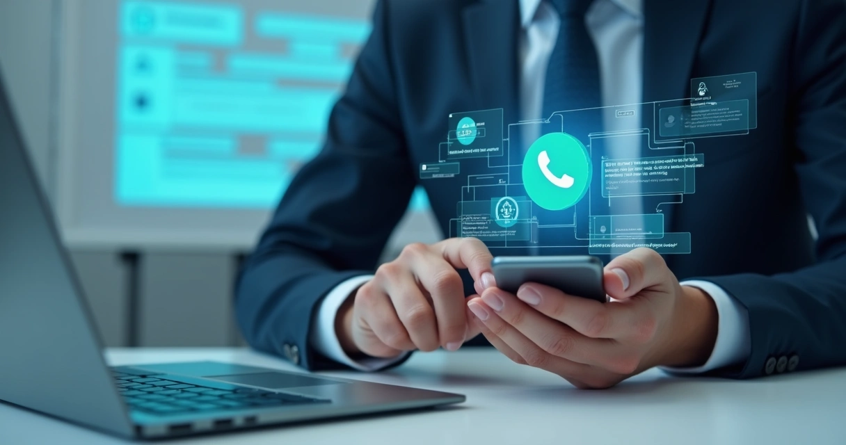 Vendedor colaborando com agente IA via WhatsApp
