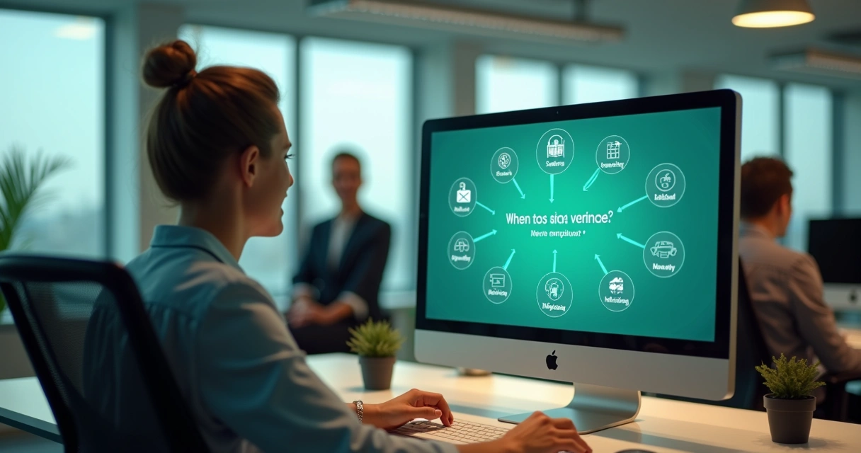 Colaborador começando trabalho via onboarding digital 