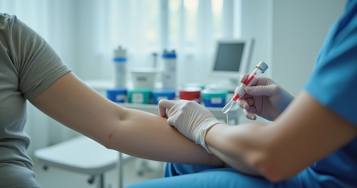 coleta-sangue-paciente-807 Como exames detectam anemia ferropriva: passo a passo explicado