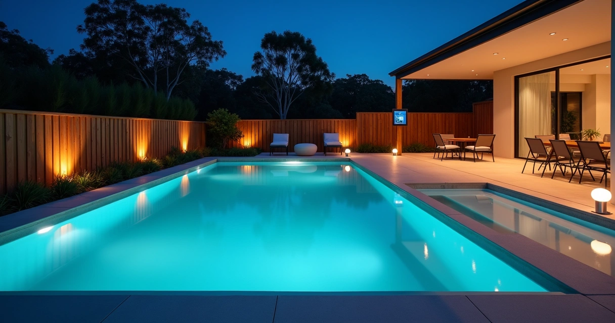 The best pool lighting options: LED, solar, and smart controls