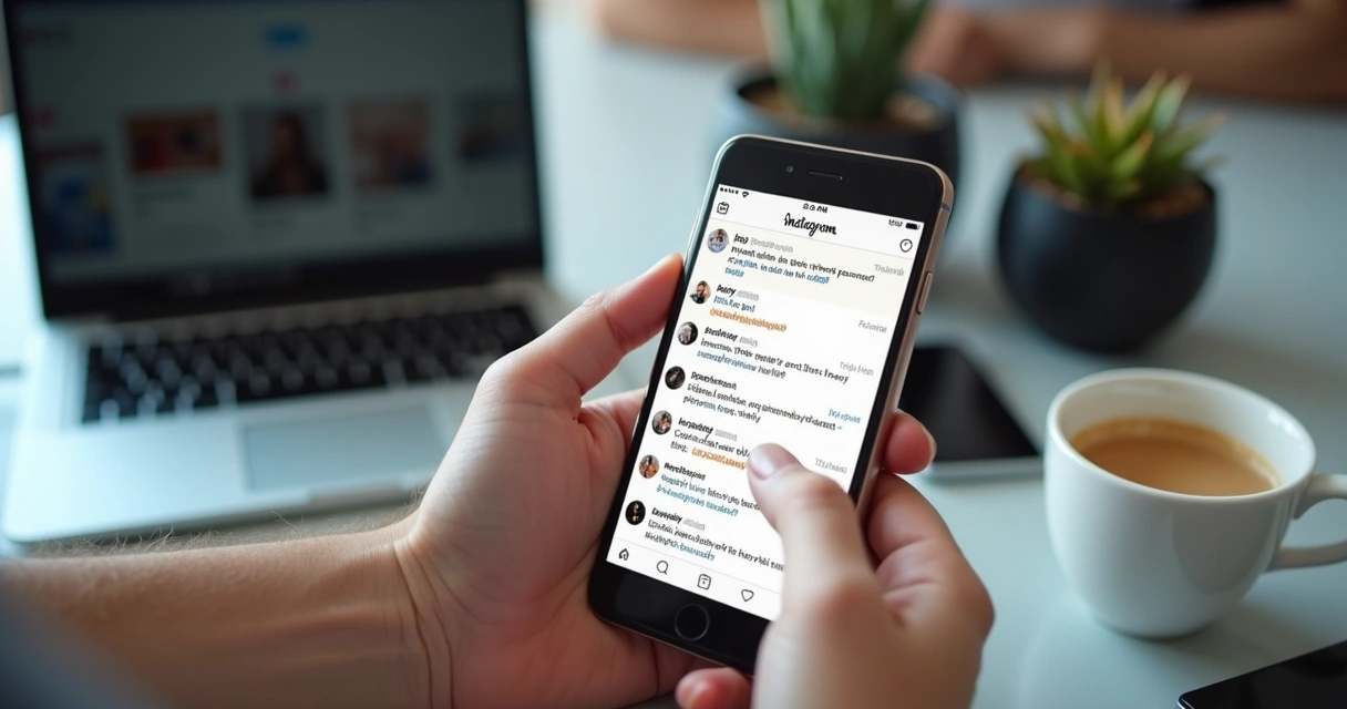 Comentários verdadeiros em post de rede social