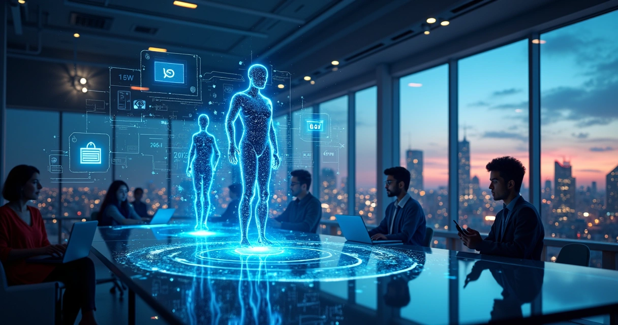 Representação de comércio agêntico com IA negociando compras online 