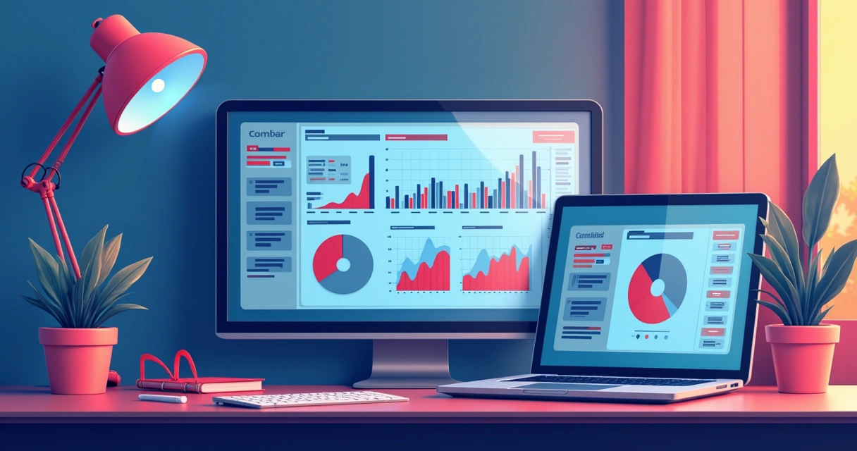 Gestor analisando dashboard de cálculo de comissão em PRM 
