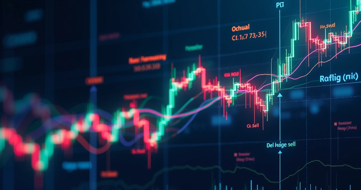 AI-powered chart for commodity hedge timing 