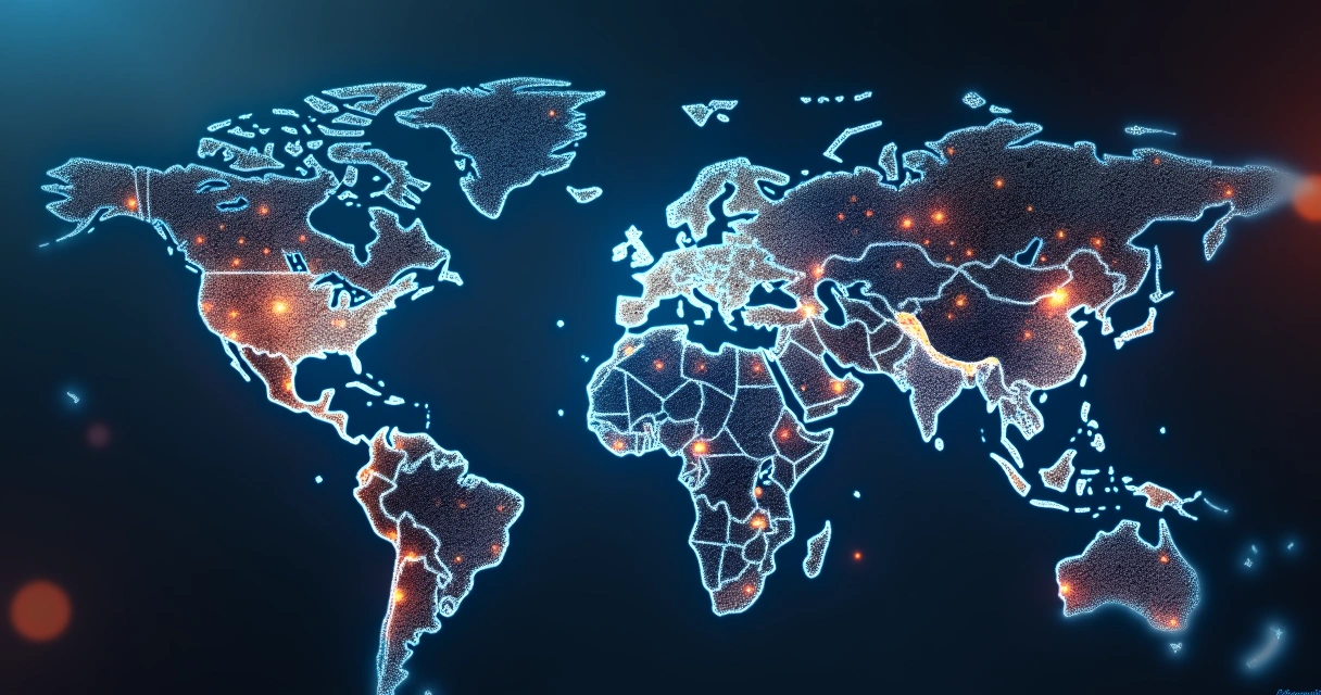 Representação visual comparativa entre apps low-code e no-code com elementos de tecnologia e interfaces digitais 