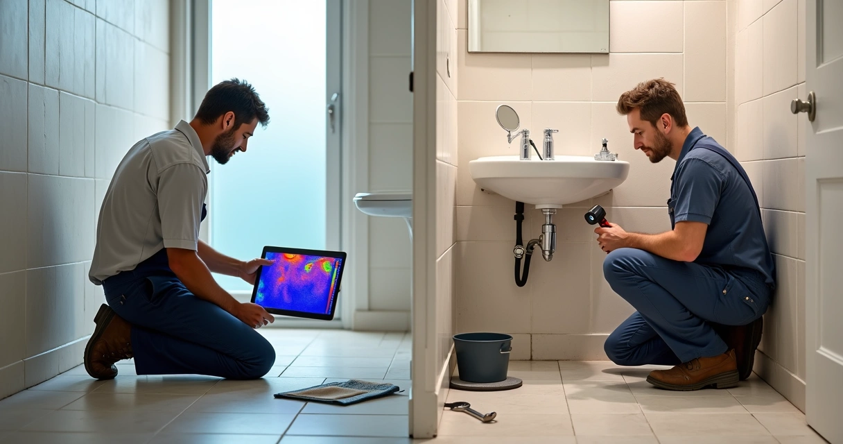 Comparação entre câmara termográfica e inspeção visual em canalizações domésticas 