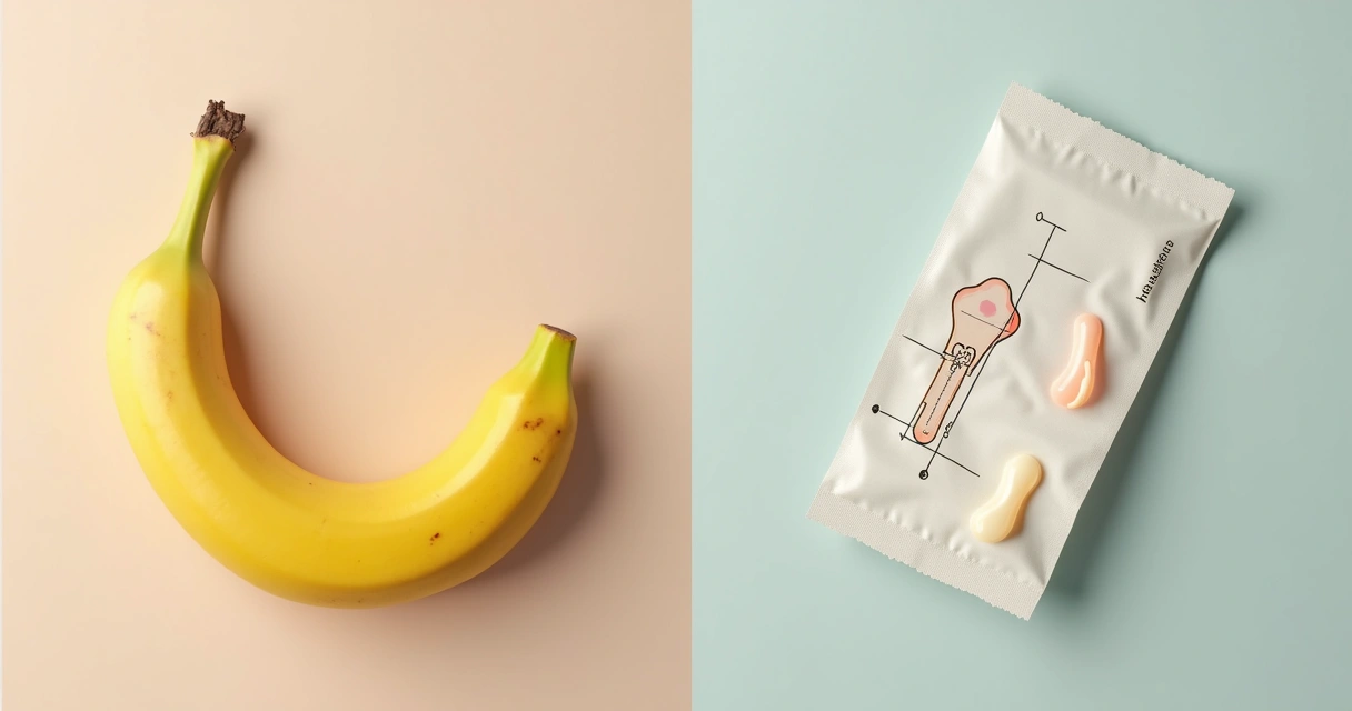 Diferença visual entre camisinha masculina e feminina 
