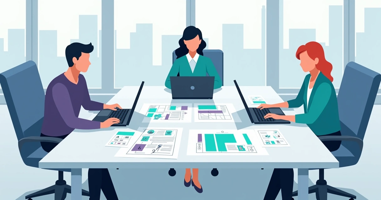 Comparação visual entre ChatGPT e Copilot em ambiente corporativo para equipes de RH 