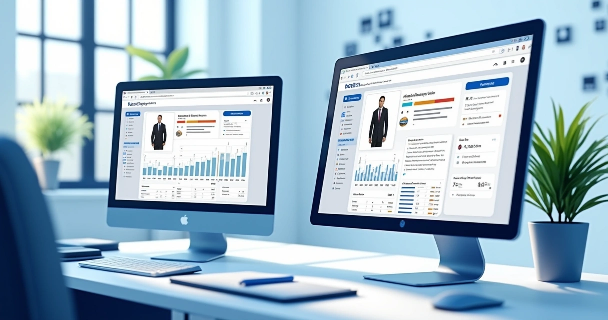 Comparação visual de concorrentes no Mercado Livre 