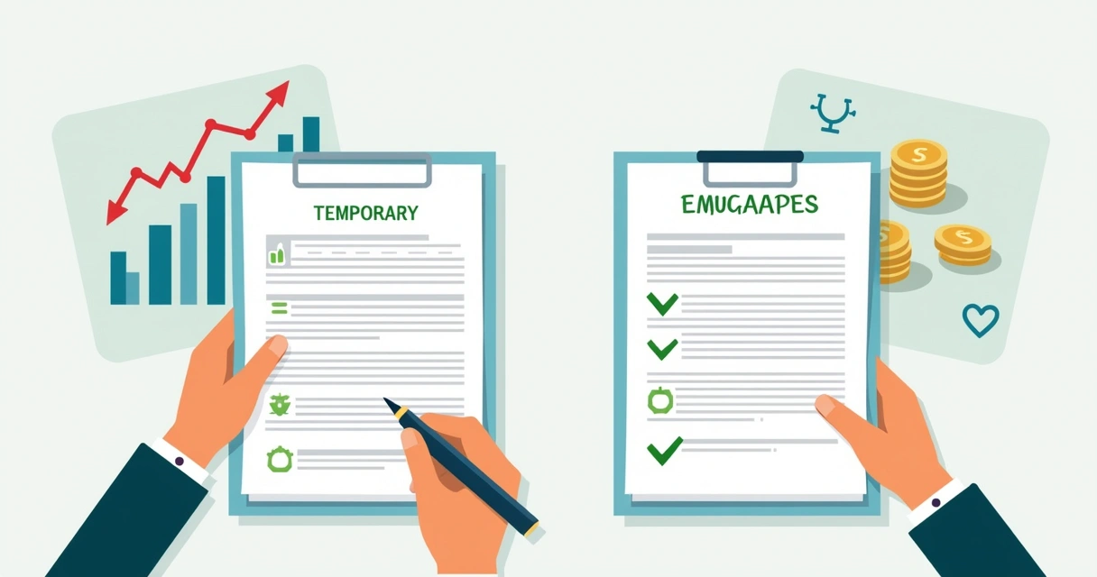 Contrato de seguro de vida sendo analisado próximo a uma lupa e gráficos financeiros 