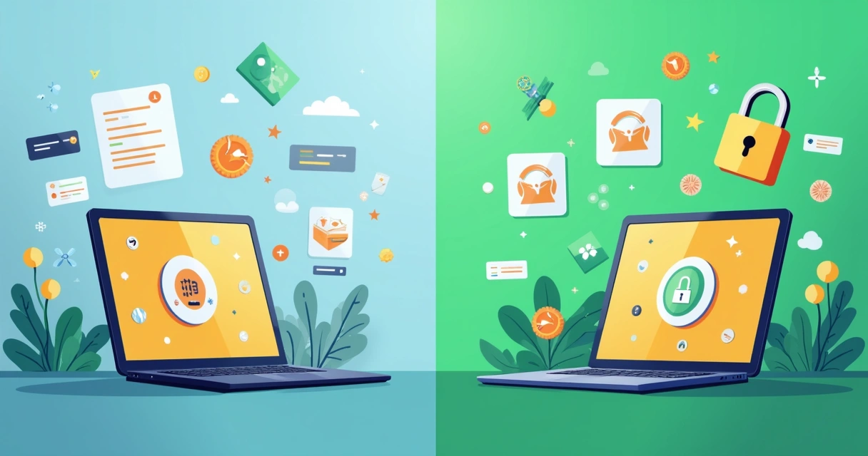 Comparação visual entre gateways de pagamento 