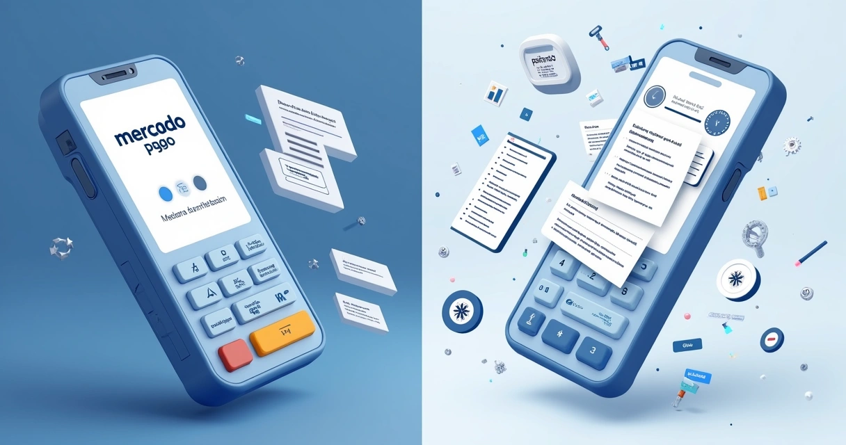 Ilustração comparativa entre dois modelos de pagamento 