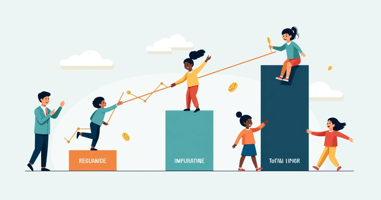 Gráfico comparando seguro de vida e investimentos para filhos 