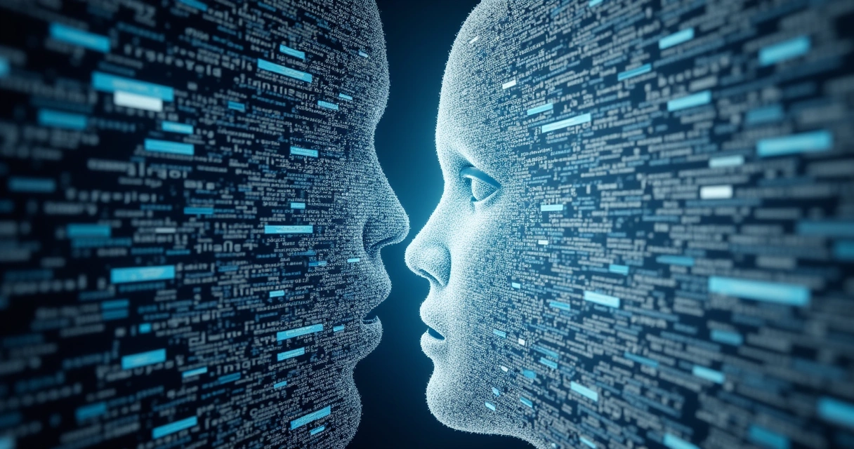 Comparação visual entre inteligência artificial jurídica e IA genérica mostrando precisão e detalhes diferentes 