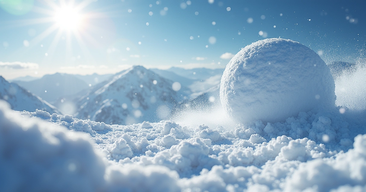 Representação visual dos métodos avalanche e bola de neve para pagamento de dívidas com gráficos e moedas 