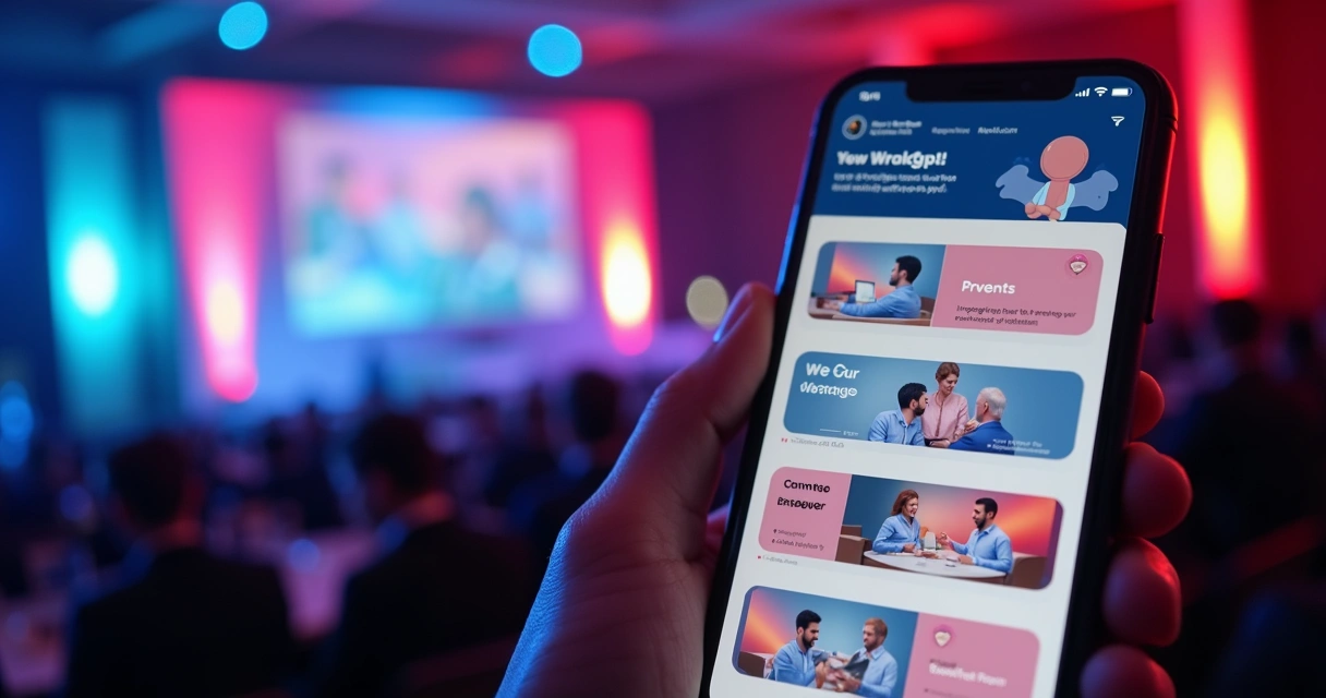 Comparação visual entre plataforma pronta e app próprio 