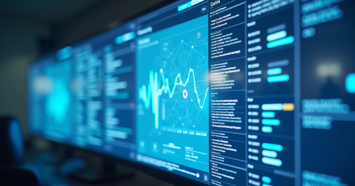 Painel digital comparando ferramentas de IA para contratos