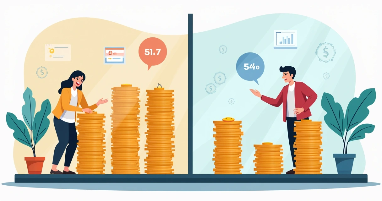 Gráfico comparando perda financeira com taxa sobre vendas e mensalidade fixa em cursos online 