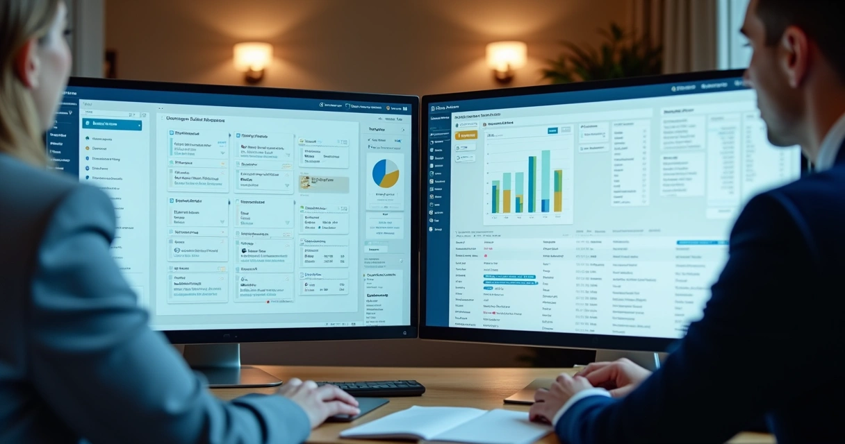 Comparación visual de paneles CRM para WhatsApp adaptados a diferentes tipos de negocio 