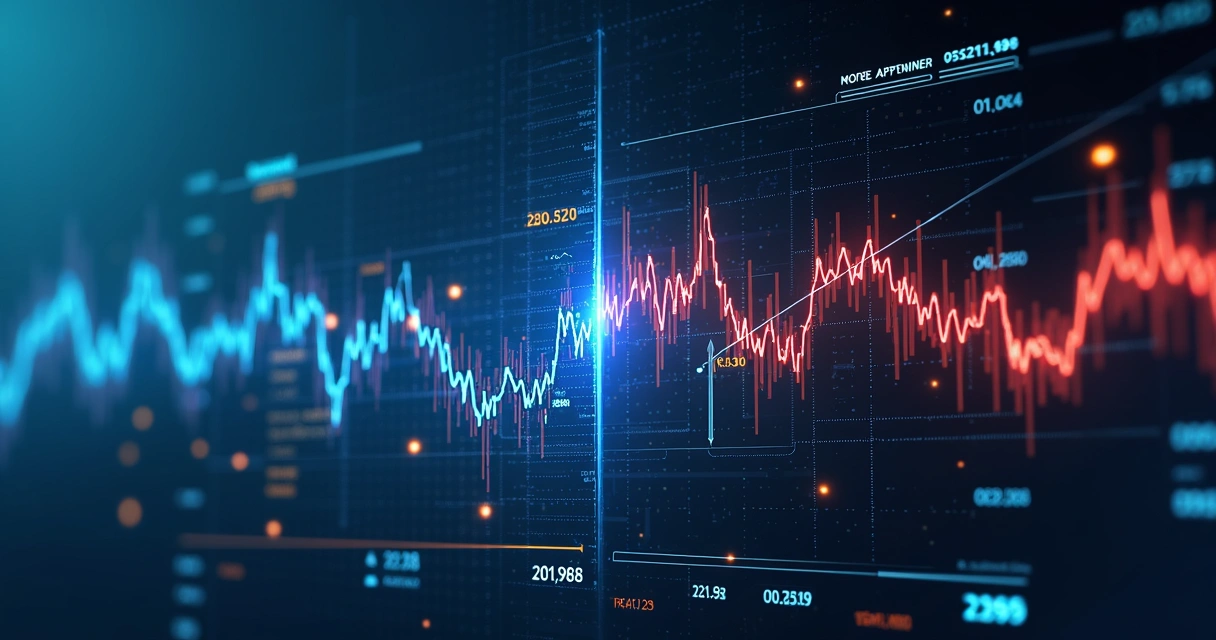 Comparação visual entre modelo bayesiano e deep learning em trading 