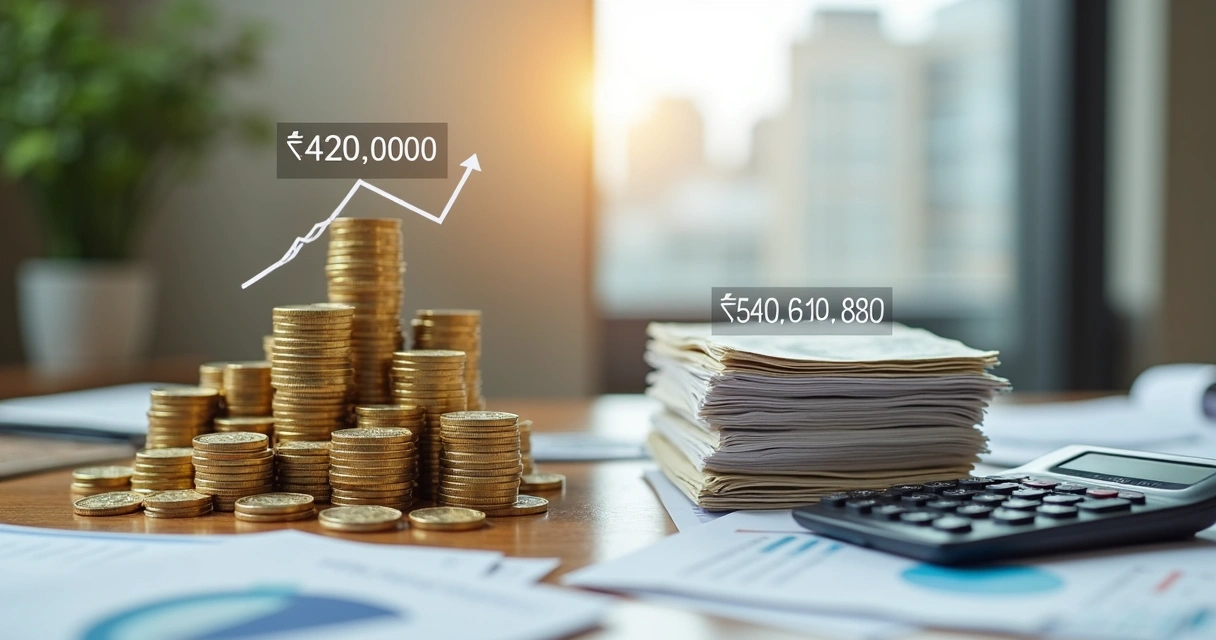 Gráfico comparando valores finais pagos em consórcio e financiamento 