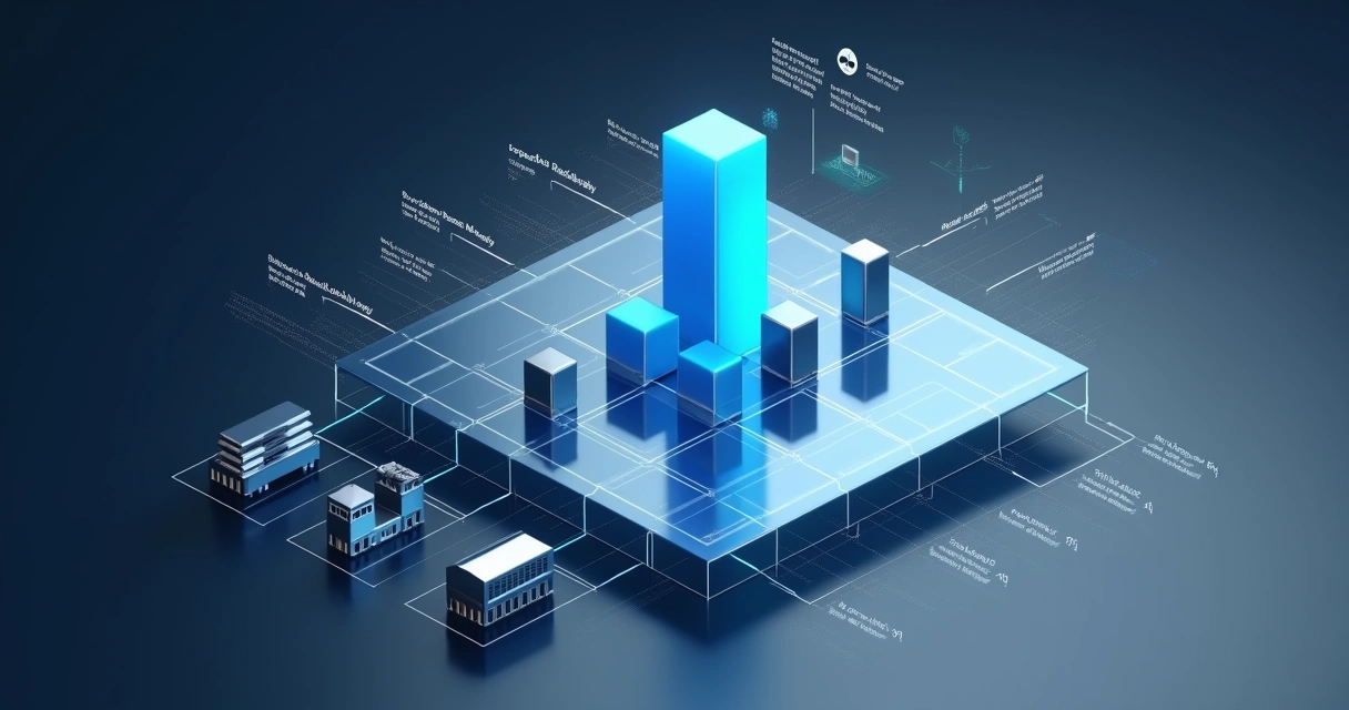 Matriz tridimensional comparando empresas de engenharia de IA no Brasil 